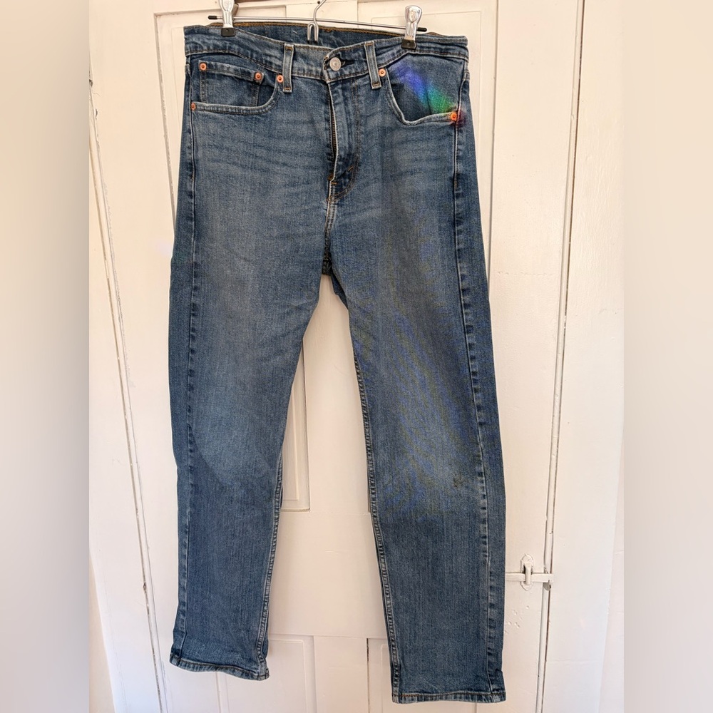 Levi's Men's 505 Straight Blue Jeans